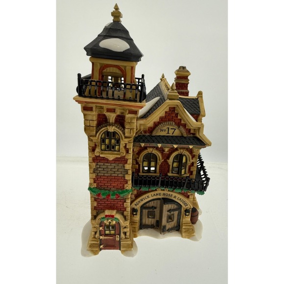 Department 56 Other - Department 56 Lighted Christmas Village Building Ashwick Lane Hose & Ladder No17